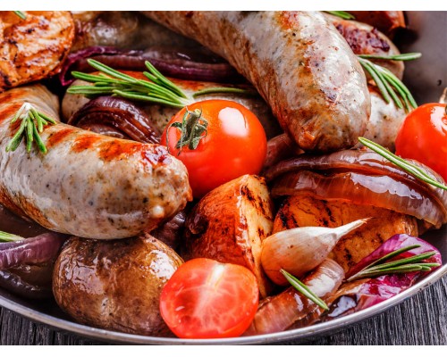 Pork and leek sausages (6 pack)